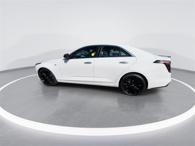 new 2025 Cadillac CT4 car, priced at $53,825