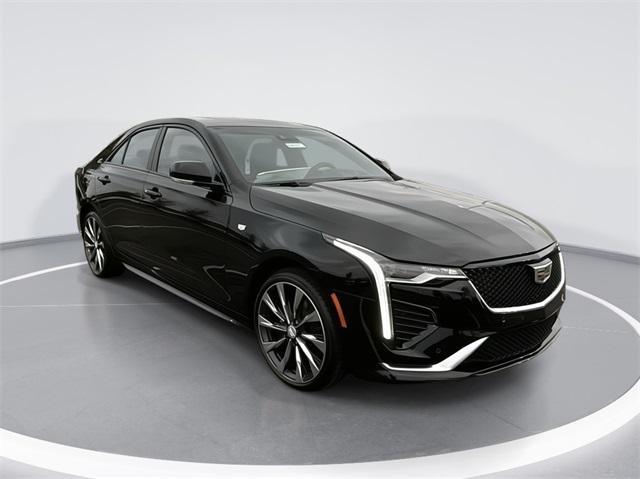 new 2025 Cadillac CT4 car, priced at $53,880