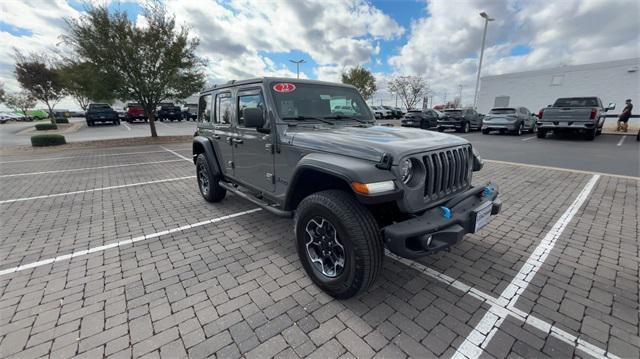 used 2022 Jeep Wrangler Unlimited car, priced at $38,895