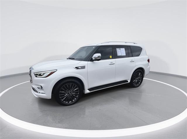 used 2023 INFINITI QX80 car, priced at $55,496