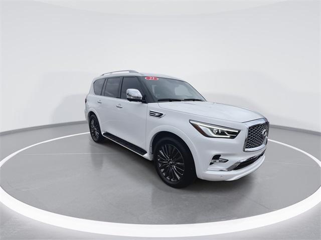 used 2023 INFINITI QX80 car, priced at $55,496