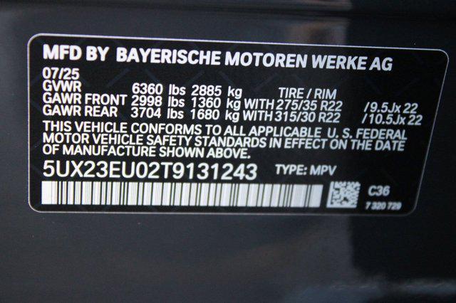 new 2026 BMW X5 car, priced at $89,725