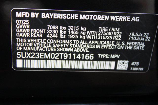 new 2026 BMW X7 car, priced at $100,785