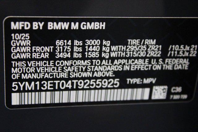 new 2026 BMW X5 M car, priced at $142,750