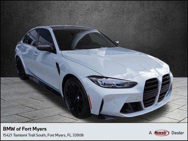 used 2023 BMW M3 car, priced at $84,999