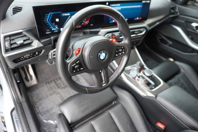 used 2023 BMW M3 car, priced at $84,999