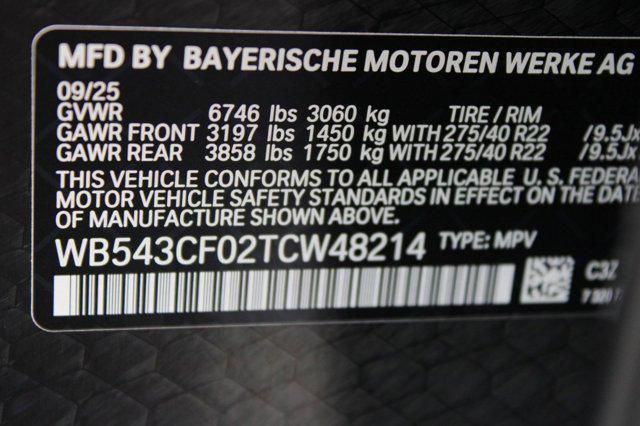 new 2026 BMW iX car, priced at $90,725