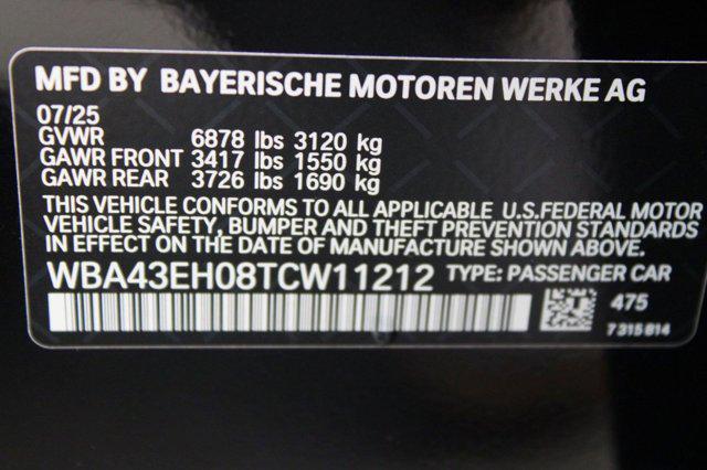 new 2026 BMW 750e car, priced at $117,025