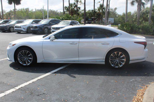 used 2021 Lexus LS 500 car, priced at $43,998