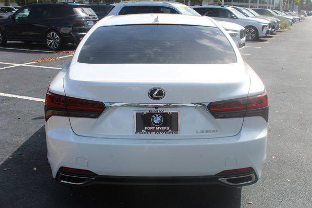 used 2021 Lexus LS 500 car, priced at $43,998