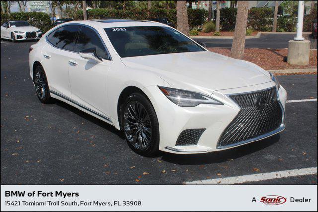 used 2021 Lexus LS 500 car, priced at $43,998