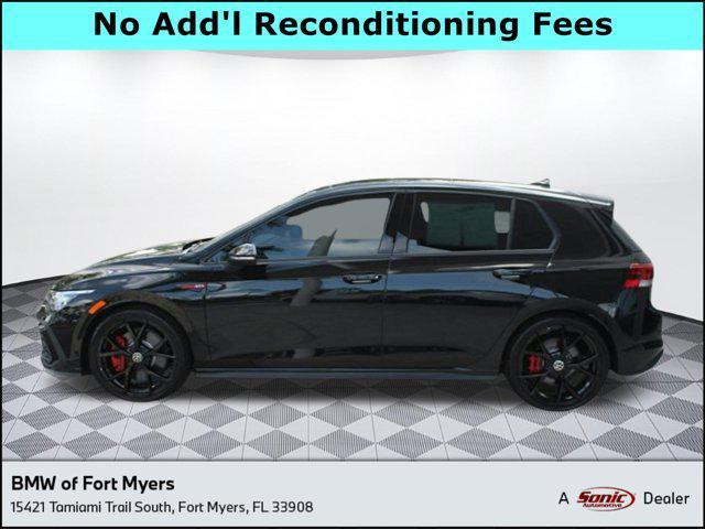 used 2024 Volkswagen Golf GTI car, priced at $33,496