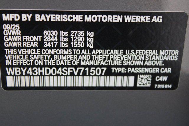 new 2025 BMW i4 Gran Coupe car, priced at $69,300