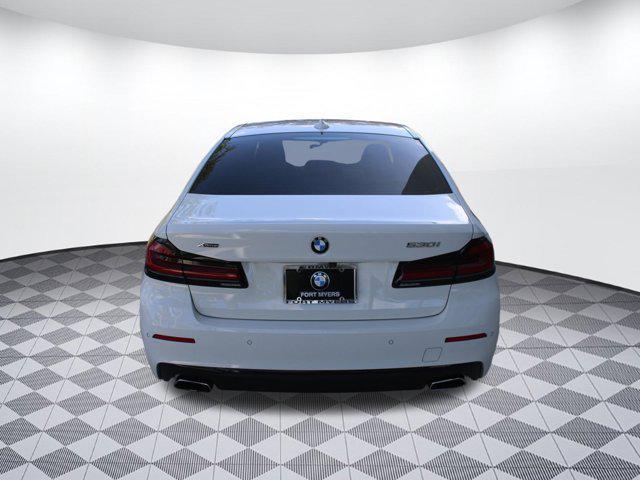 used 2021 BMW 530 car, priced at $26,999