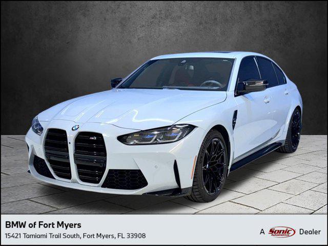 used 2024 BMW M3 car, priced at $79,998