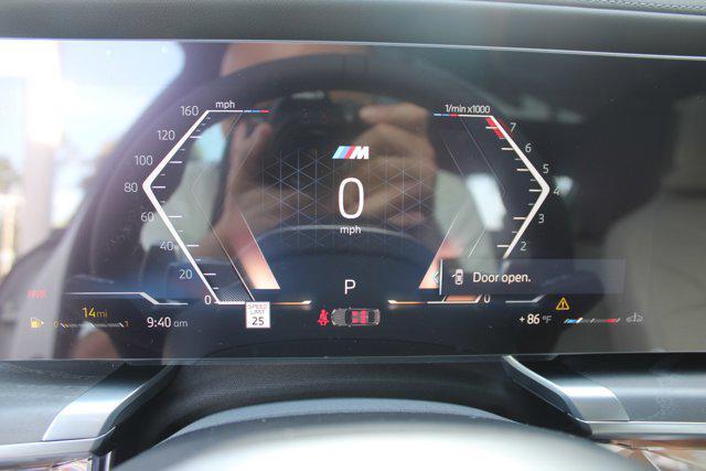 new 2025 BMW 740 car, priced at $110,575