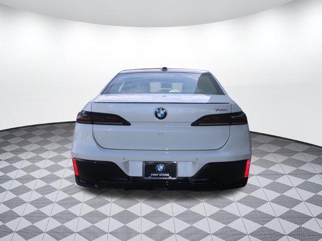 new 2025 BMW 740 car, priced at $110,575