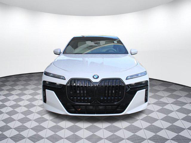 new 2025 BMW 740 car, priced at $110,575