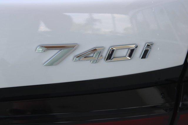 new 2025 BMW 740 car, priced at $110,575