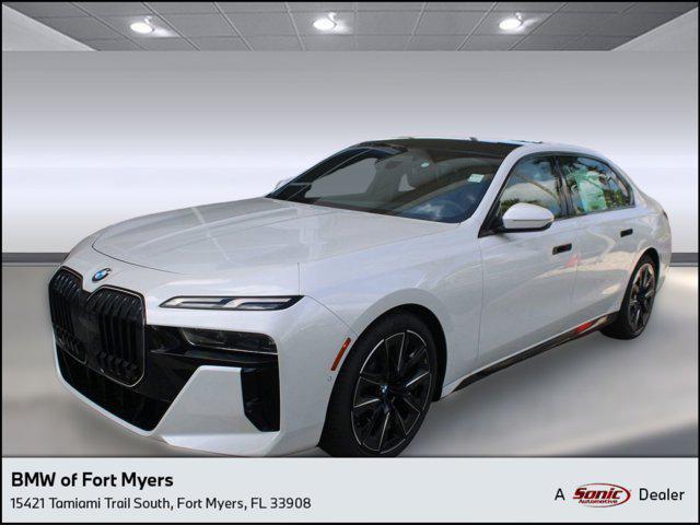new 2025 BMW 760 car, priced at $129,685