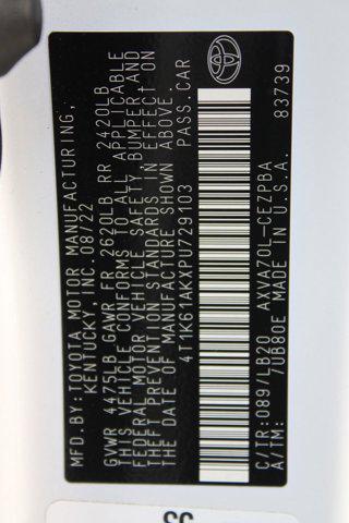 used 2023 Toyota Camry car, priced at $29,099