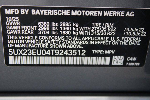 new 2026 BMW X5 car, priced at $88,425