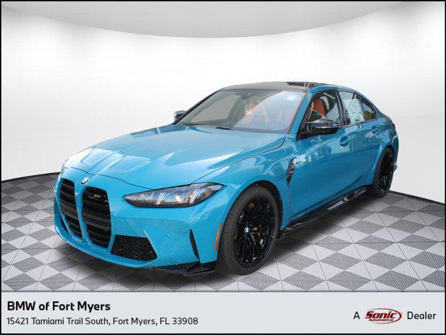 new 2025 BMW M3 car, priced at $98,625