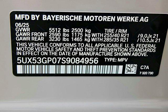 new 2025 BMW X3 car, priced at $63,735