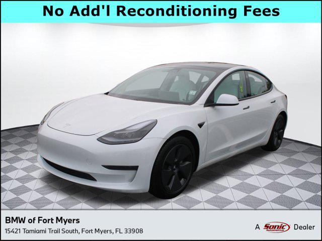 used 2021 Tesla Model 3 car, priced at $21,999