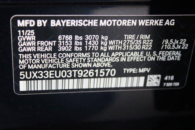 new 2026 BMW X5 car, priced at $104,100