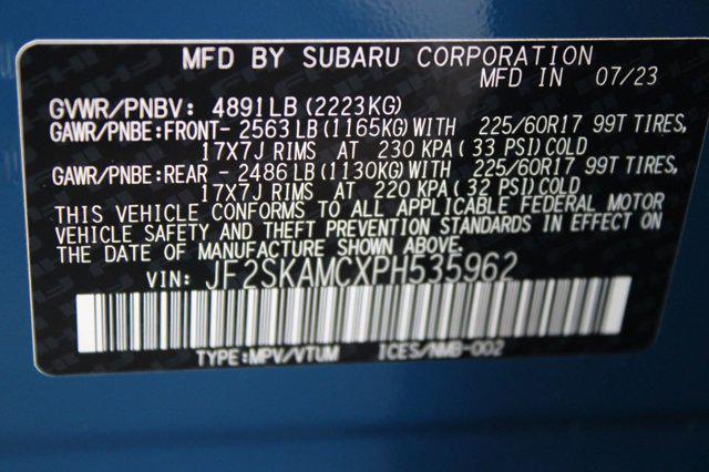 used 2023 Subaru Forester car, priced at $27,399