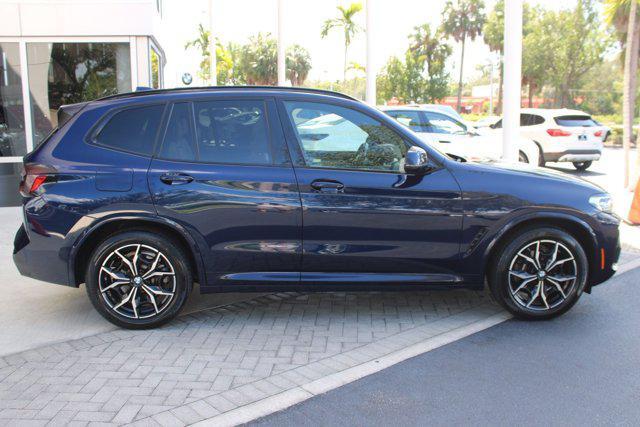 used 2023 BMW X3 car, priced at $38,999