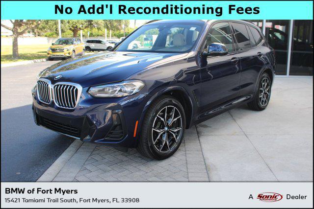 used 2023 BMW X3 car, priced at $38,999