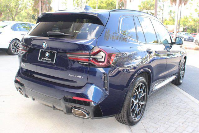 used 2023 BMW X3 car, priced at $38,999