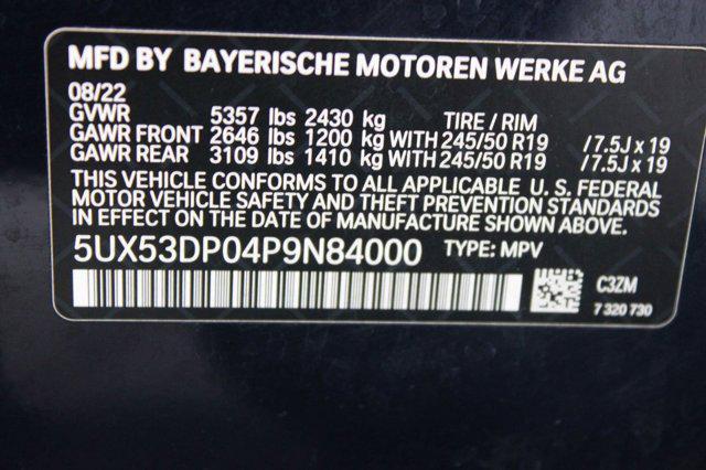 used 2023 BMW X3 car, priced at $34,997