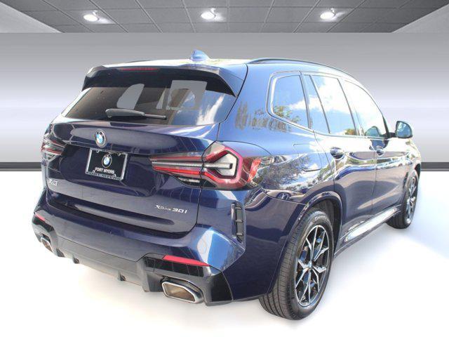 used 2023 BMW X3 car, priced at $34,997