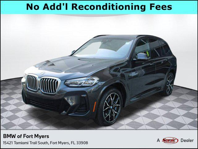 used 2022 BMW X3 car, priced at $34,996