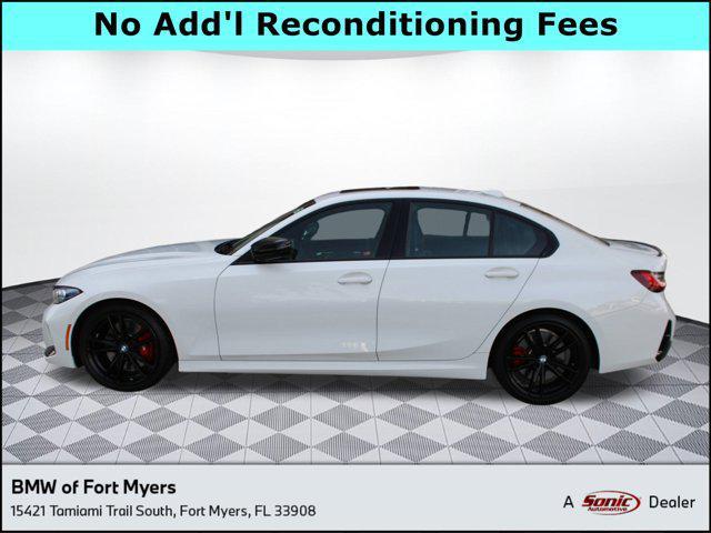 used 2023 BMW 330 car, priced at $40,498