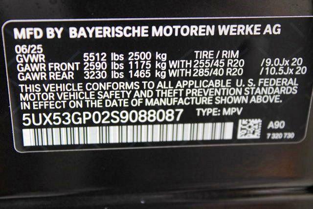 used 2025 BMW X3 car, priced at $53,212