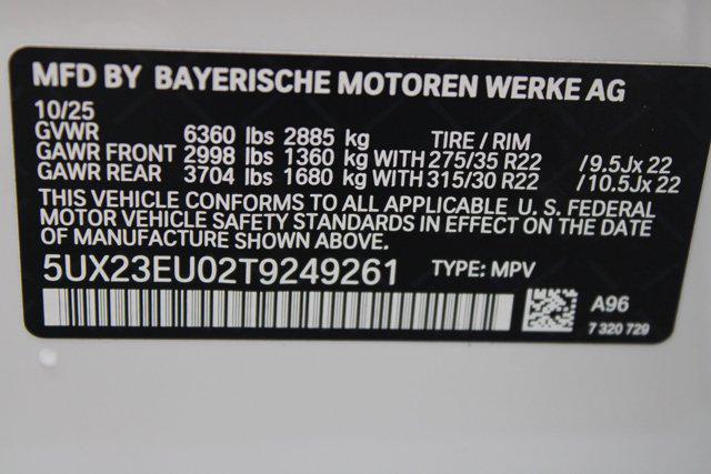 new 2026 BMW X5 car, priced at $88,725