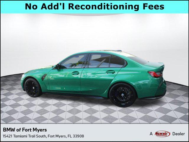 used 2023 BMW M3 car, priced at $76,998