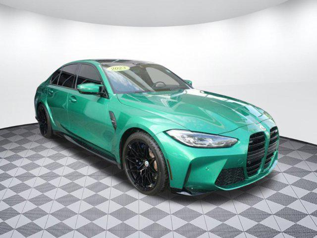 used 2023 BMW M3 car, priced at $76,998