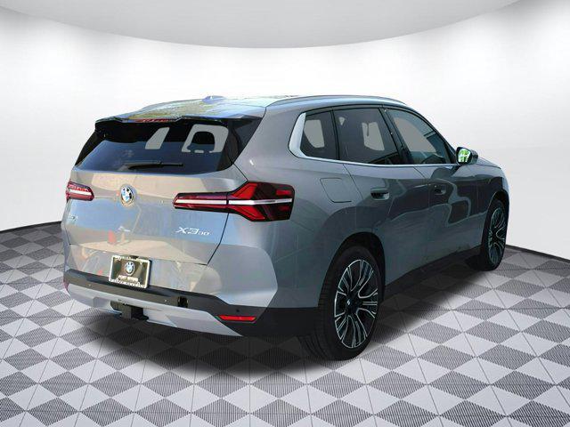 new 2025 BMW X3 car, priced at $59,875
