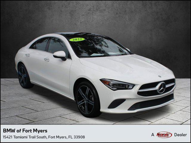 used 2022 Mercedes-Benz CLA 250 car, priced at $32,498