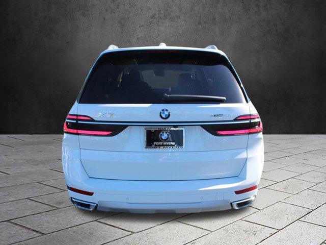 new 2025 BMW X7 car, priced at $86,255