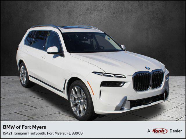 new 2025 BMW X7 car, priced at $86,255