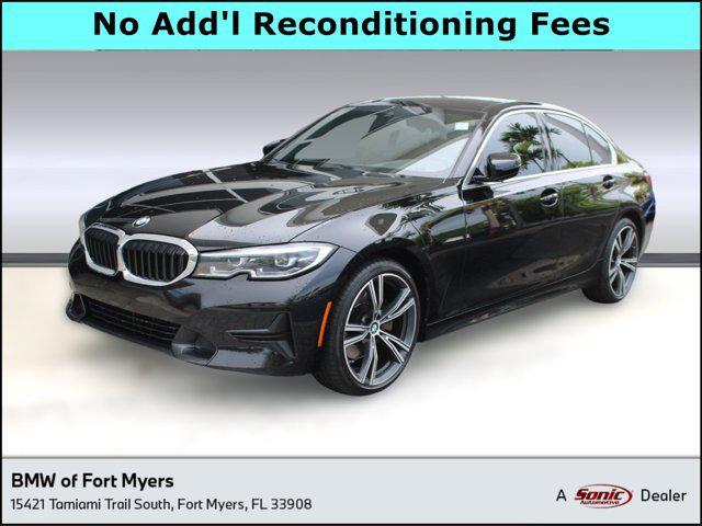 used 2021 BMW 330 car, priced at $22,798