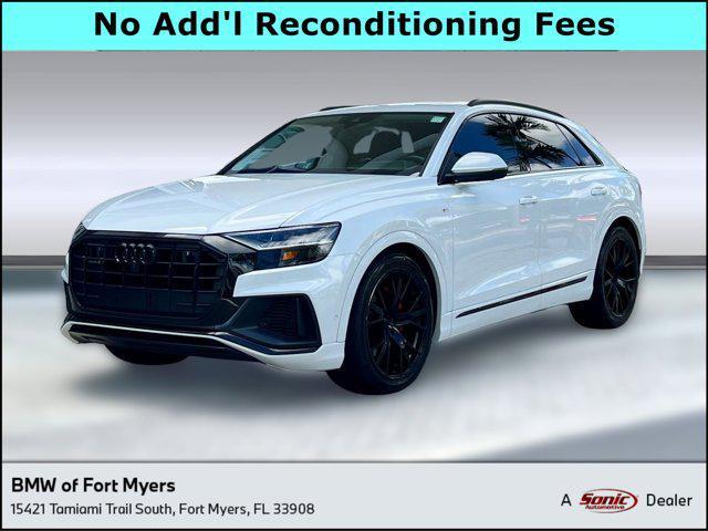 used 2020 Audi Q8 car, priced at $34,898