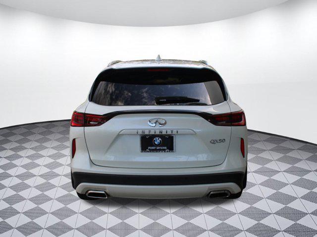 used 2022 INFINITI QX50 car, priced at $25,998