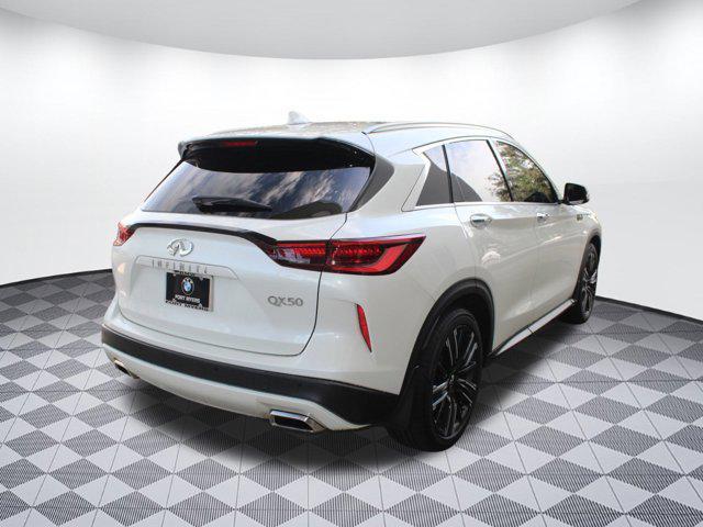 used 2022 INFINITI QX50 car, priced at $25,998